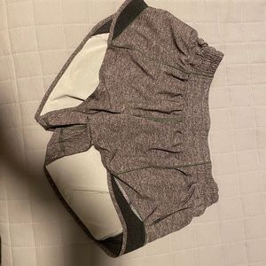 Gray Lululemon shorts